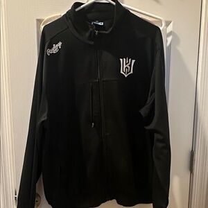 Rawlings Black Zip-Up sweatshirt large  KT  wiz baseball club